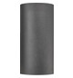 LED-Up/Down Leuchte Canto Maxi 2 28W sw IP44 GU10 100x87x170mm