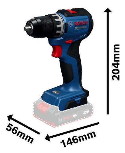 Bosch Akku-Bohrschrauber GSR18V-52 