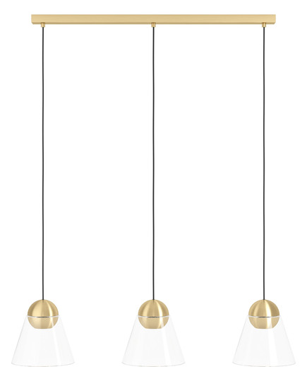 EGLO Hängeleuchte/3 GU10 Messing-  99629 