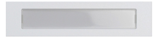 GIRA 5537902 Ruftaste BSF Glas System 