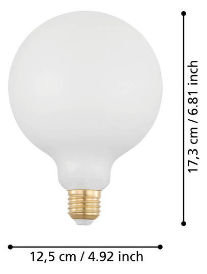 EGLO Leuchtmittel E27-LED G125    110123 