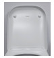 Duravit WC-Sitz Happy D.2 abnehmbar, Scharniere Edelstahl, mit Absenkautomatik, weiß