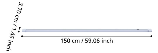 EGLO LED-Unterbauleuchte L:1500   901568 