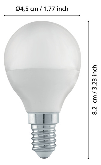 EGLO Leuchtmittel E14-LED P45     110177 