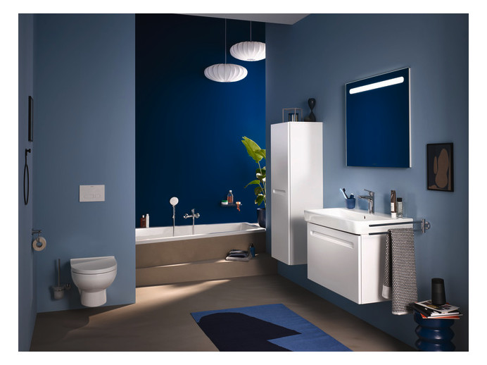 Duravit Wand-WC Set No. 1 mit WC-Sitz, Rimless, weiß