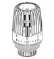 Heimeier Thermostat-Kopf K Clips/Merkzahl 1-5, Standard, mit Nullstellung, weiß