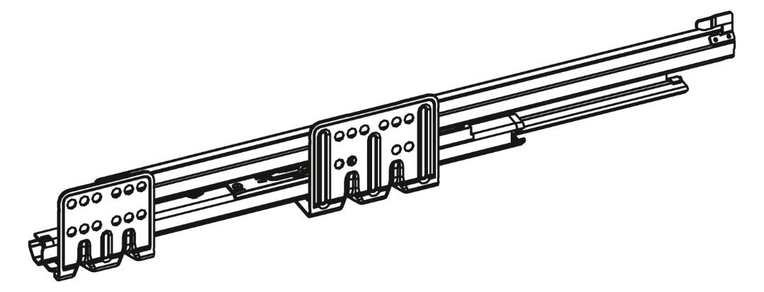 Bild Vollauszug,500mm,rechts 9239288,mit Silent System,Push-to-open - Hettich-1
