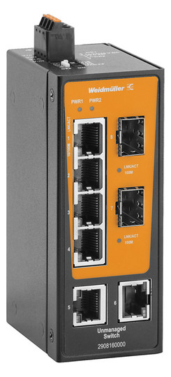 Weidmüller IE-SW-BLB-08-6TX-2FESFP 