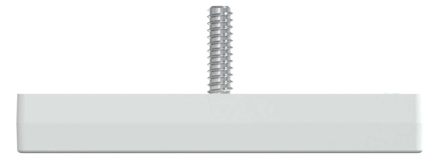 Zentralplatte Sat/TV/Radi System M akws Schraubbef 3f aktivweiß