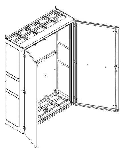 ABN Standgehäuse schutziso.IP55  NS512PB 