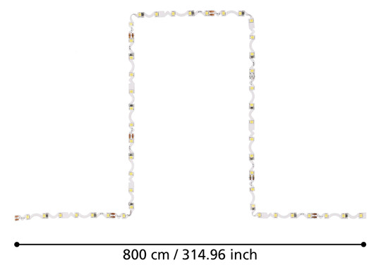 EGLO LED-Stripe 8m 4000K flexible  99719 
