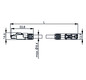 Patchkabel Cat6A S/FTP IP20 10m bl RJ45 1:1 24qmm