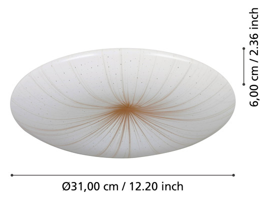EGLO Wand und Deckenleuchte       900498 