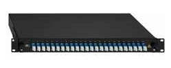 Rutenbeck BL-Spleissbox 24xLC-D OS2 blau 
