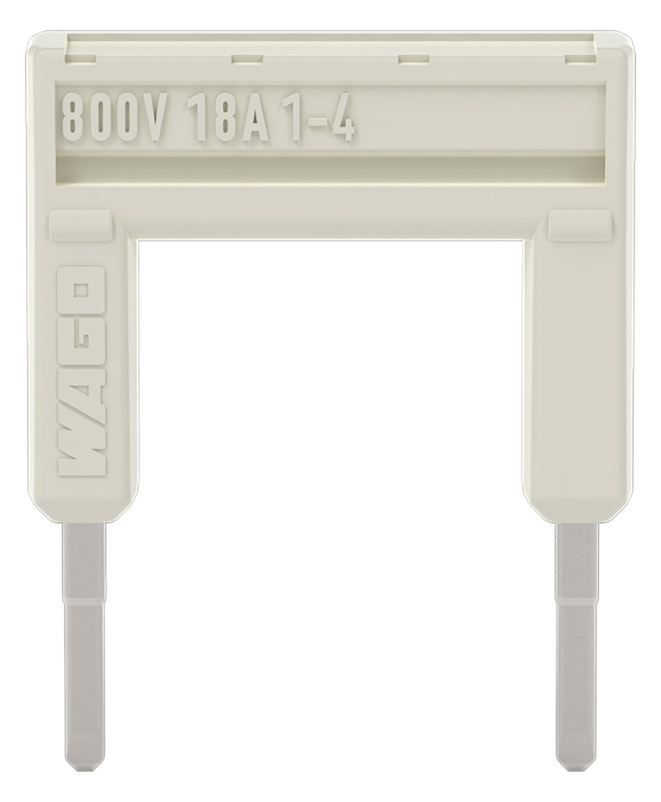 Querverbinder 4p Serie 2001 steckb isol 18A m.Berührungss