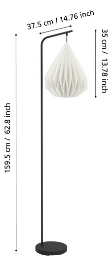 EGLO Stehleuchte/1 E27             43895 