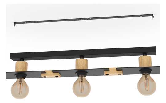 EGLO Deckenleuchte/3 E27           43751 
