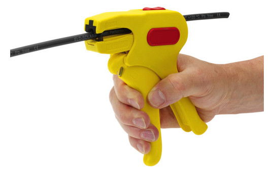 Abisolierwerkzeug Ø1,3-2,7mm 1,5-10qmm rnd Rundschn Auswechselbare Messer