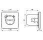 Steckdose 1f aws glz LS 1USB-A 1USB-C UP IP20 vert