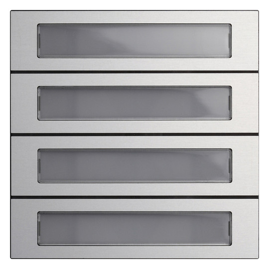 GIRA 5534916 Ruftastenm.4f System 106 