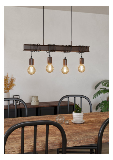 EGLO HL/4 E27 BRAUN-ANTIK          43523 