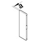Endstück GEB-K 210x68mm Kst li/re lgr RAL7035 hfr unbeh