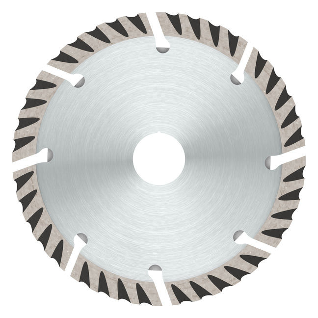 Diamant-Trennscheibe 125x10mm f.Beton f.Backstein Geeignet für bewehrten Beton