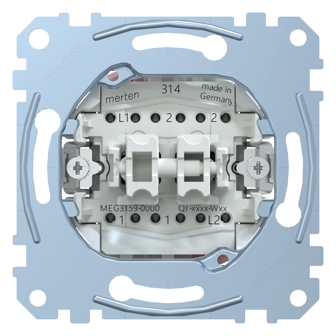 Wipptaster-Modul 2W UP QuickFlex IP20