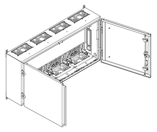 ABN System-Gehäuse IP54             SP43 