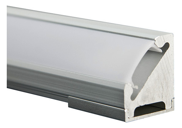 Eckprofil 45° alu mt Alu 2000x22,6x26mm