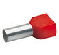 ZW-Aderendhülse 10qmm 14mm isol PP rt Cu Polypropylen (PP) verzinnt