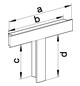 T-Stück LF-K 45x30mm UT/OT ST si hfr vz f.Funktionserh
