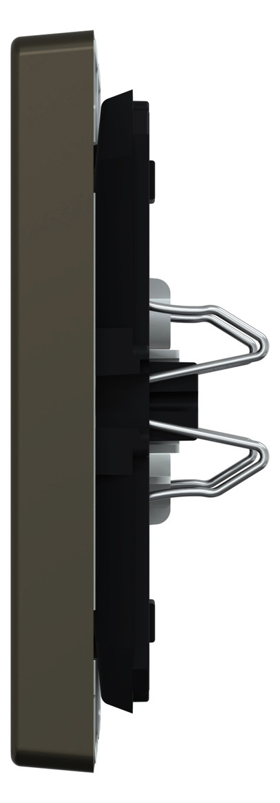 Wippe Serien Schalter System Design mokka metallic