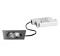 LED-Einbaustrahler 6W 3000K 630lm Konv chr glz 1LED Alu IP20 RF:hochglänzend