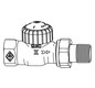 Heimeier Thermostat-Ventilunterteil V-exact II DN 15, Rp 1/2 x R 1/2, Durchgang