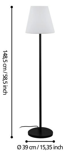 EGLO Außen Stehleuchte/1 E27      900296 