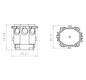 Verbindungsdose Beton Kst IP3X Ger/VerbDose/kast