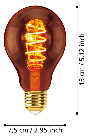 EGLO Leuchtmittel E27-LED A75 4W  110089 