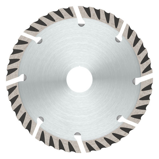 Diamant-Trennscheibe 125x10mm f.Beton f.Backstein Geeignet für bewehrten Beton
