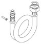 AR Schlauch, F5, G3/4 und Steckfitting, 1200mm, DN10, gerade, 2030060321