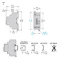 Funkempfänger 2405MHz REG f.Dimmer f.Pulsdr f.Rollladenschalter f.Schalter