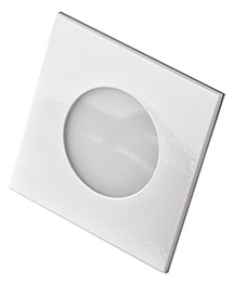 RUTEC Wandeinbau Lara eckig weiß 58281WW 