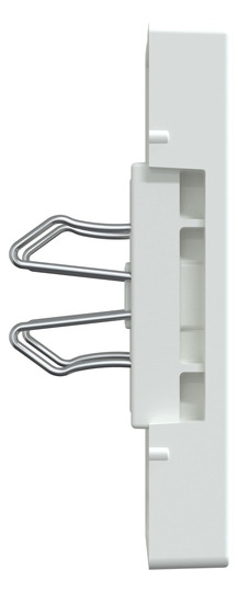 Zentralplatte USB 2f polws Klemmbef m.Aufdr