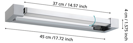 EGLO Wand und Deckenleuchte       900616 