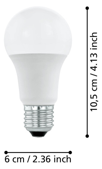 EGLO Leuchtmittel E27-LED A60 9W   11932 