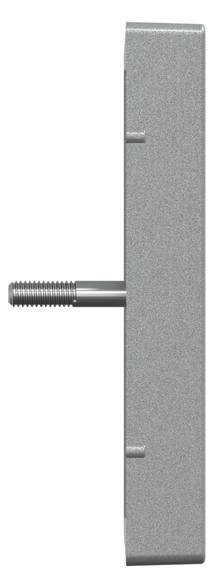 Zentralplatte Ant.dose 2f System M alu Schraubbef