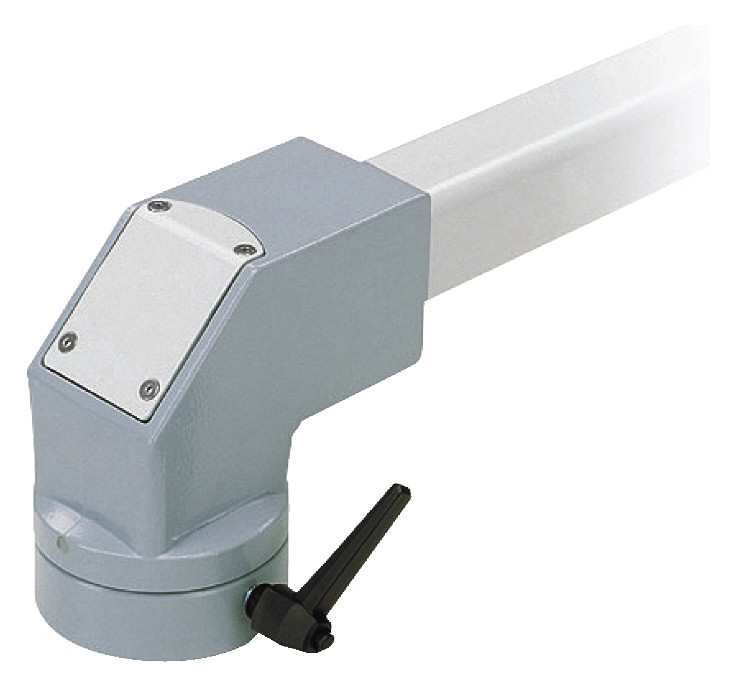 Tragarm-Komponente 147x154mm Metall gr RAL7040