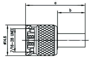 TEGA R-TNC Stecker Reverse   J01010R0008 
