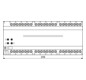 Schaltaktor KNX REG 12TE 24f 16A 3000W 110-230V Vor Ort-/Handbedienung