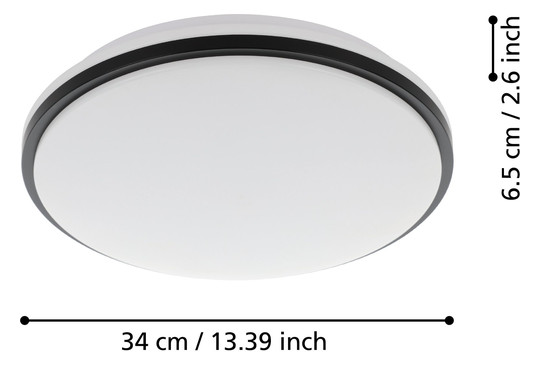 EGLO Wand und Deckenleuchte       900366 